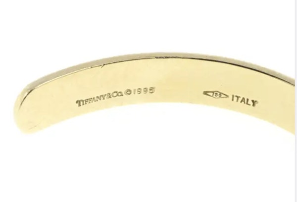 Tiffany Atlas 18k Gold Cuff - image 3