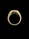 Banded agate intaglio signet ring SKU: 8266 DBGEMS - image 3