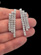 Pair of diamond tassel drop earrings SKU: 8264 DBGEMS - image 2