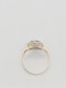 Antique sapphire and diamond cluster engagement ring SKU: 8259 DBGEMS - image 3