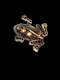 Antique diamond frog brooch SKU: 8238 DBGEMS - image 3