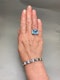 Aquamarine Diamond Ring in Platinum date circa 1930-1935, SHAPIRO & Co since1979 - image 5