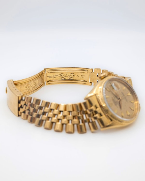 1957 Rolex Datejust 6605 ‘Serpico Y Laino’ - 36mm 18k Gold Rare Vintage Original Condition - image 10