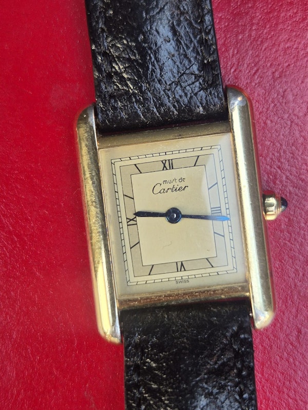 Cartier Tank Vermeil 3 66001 - image 2