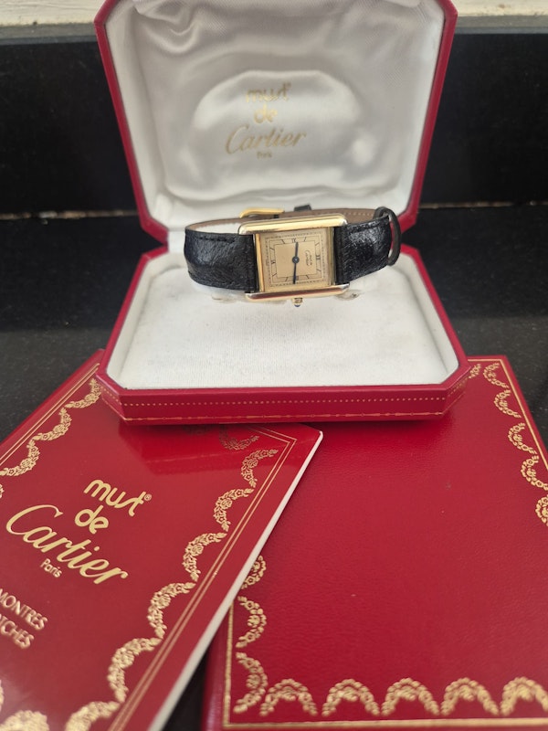 Cartier Tank Vermeil 3 66001 - image 6