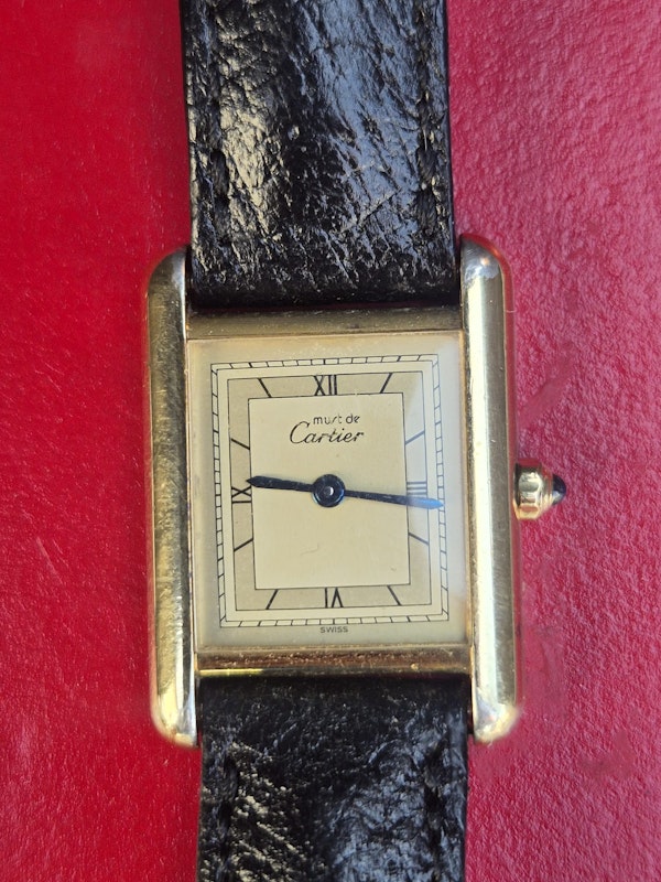Cartier Tank Vermeil 3 66001 - image 4