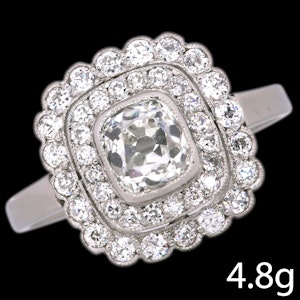 DIAMOND CLUSTER RING