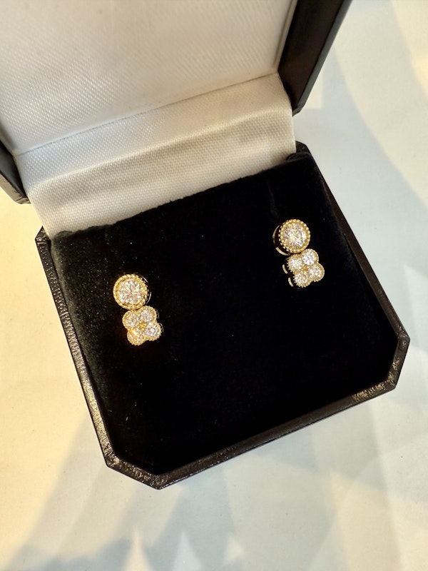 1.00ct Diamond Earrings - image 7