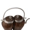 19th century Chinese Straits silver mounted coco-de-mer in the form of an ewer or teapot. - image 6