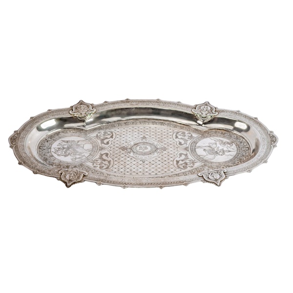 Vietnamese (French Cochinchina) Four Piece Solid Silver Tea Set, 19th century - image 2