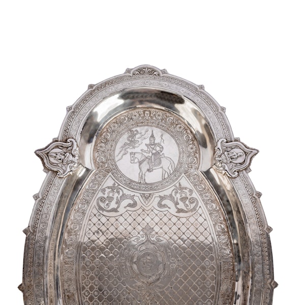 Vietnamese (French Cochinchina) Four Piece Solid Silver Tea Set, 19th century - image 3