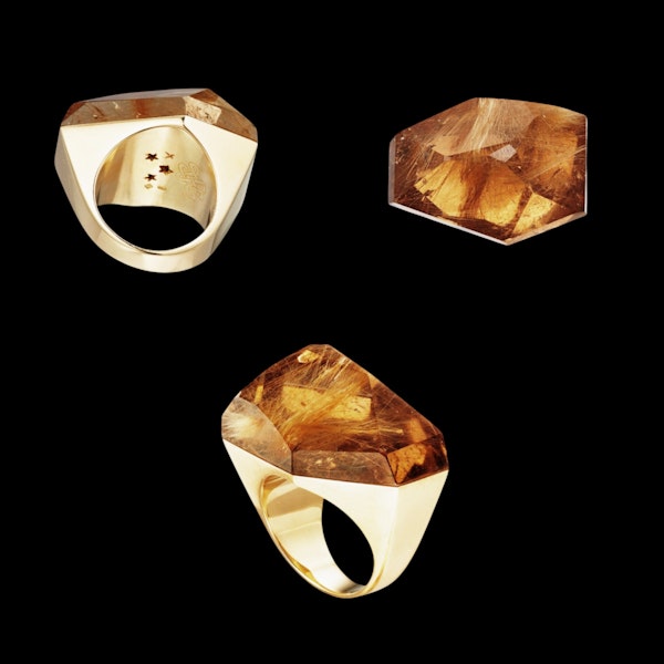 H. Stern. Rutilated Quartz Ring. - image 5
