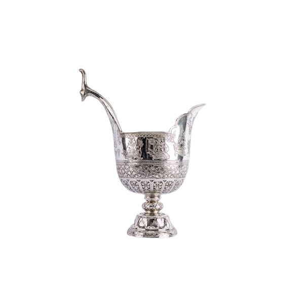 Vietnamese (French Cochinchina) Four Piece Solid Silver Tea Set, 19th century - image 10