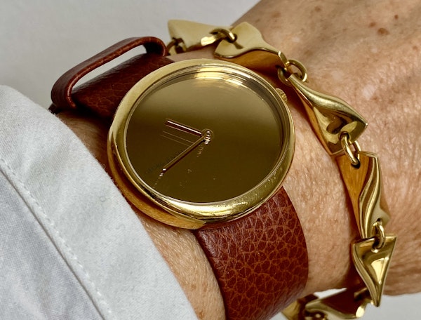 Georg Jensen Torun 18k Gold Watch - image 3