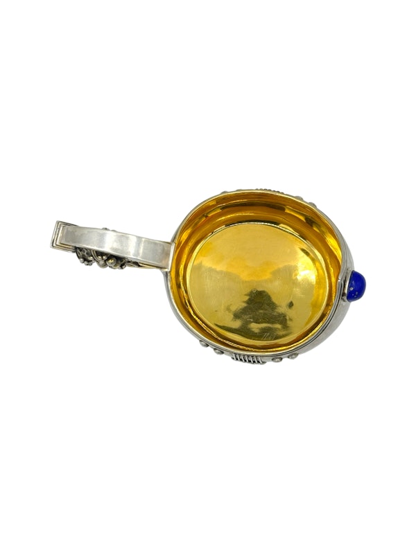Russian silver Art Nouveau kovsh. - image 4