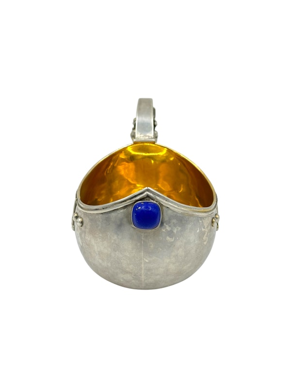 Russian silver Art Nouveau kovsh. - image 2
