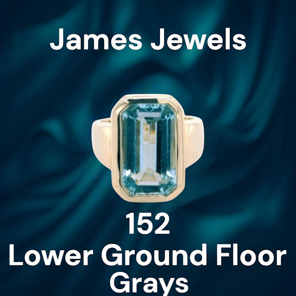 Aquamarine Ring - image 6