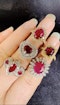 0.80ct Natural Ruby & 1.00ct Diamond Ring - image 9