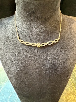 4.00ct Diamond Necklace.