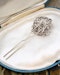 Downstairs at Grays: An important Antique, 15 ct Yellow Gold, Silver Tipped  9.60 Carat Diamond Pendant / Brooch / Hair Ornament, English Circa 1870. - image 9