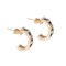 Sapphire and Diamond Earrings | 18ct Gold | English 1991 - image 2