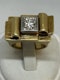 Art Deco Diamond 18ct Gold Ring at Deco&Vintage Ltd - image 3