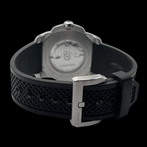 CARTIER CALIBRE DE 3389 W7100014 STAINLESS STEEL 42MM AUTOMATIC - image 5