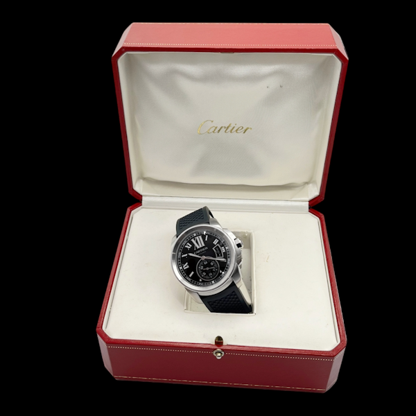 CARTIER CALIBRE DE 3389 W7100014 STAINLESS STEEL 42MM AUTOMATIC - image 6