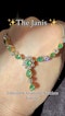 Natural Emerald & Diamond Necklace - image 3