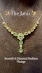 Natural Emerald & Diamond Necklace - image 2