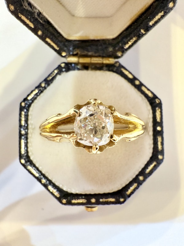 0.65ct Diamond Solitaire Ring. - image 7