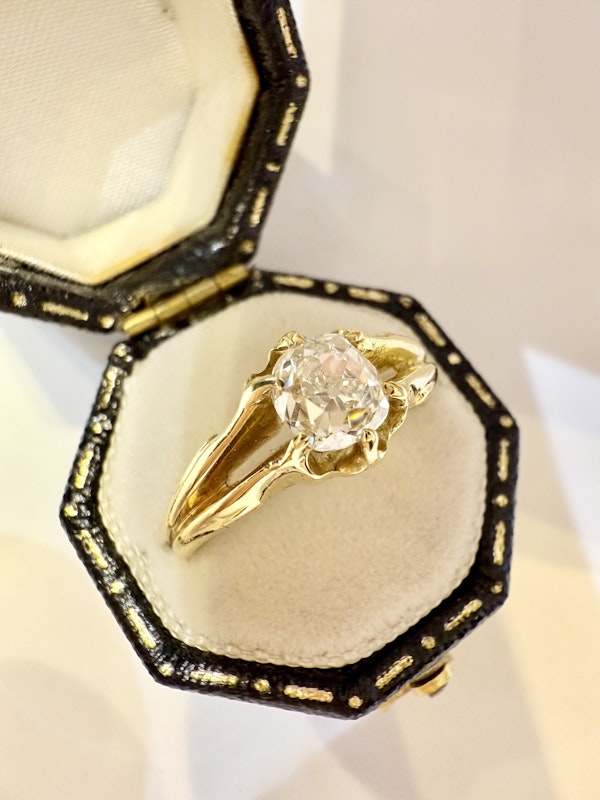 0.65ct Diamond Solitaire Ring. - image 8