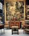 Downstairs at Grays: A very fine Antique Silk & Wool "Dames de Conversation" Oudenaarde Tapestry Circa 1740 - image 6