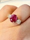 2.14ct Natural Burma Ruby & 0.70ct Diamond Ring. - image 11