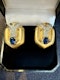 Blue Sapphire & Diamond Earrings - image 6