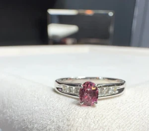 18k gold Pink Tourmaline ring