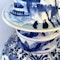 A FINE LARGE CHINESE BLUE AND WHITE BALUSTER VASE AND  COVER - image 3