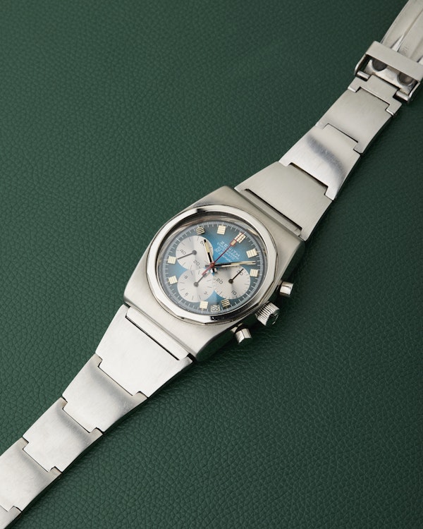 Zenith A782 El Primero Vintage Turquoise Dial Lobster Bracelet - image 7