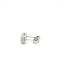 18k gold pair of 0.50ct. natural diamond stud earrings - image 3