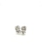 18k gold pair of 0.50ct. natural diamond stud earrings - image 4