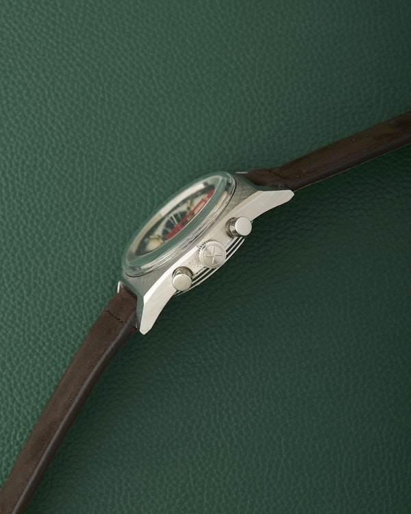 Zenith A384 Vintage Chronograph El Primero Panda Dial - image 4