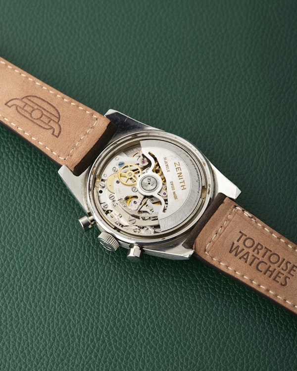 Zenith A384 Vintage Chronograph El Primero Panda Dial - image 11