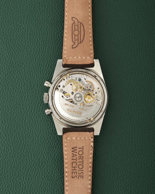Zenith A384 Vintage Chronograph El Primero Panda Dial - image 10