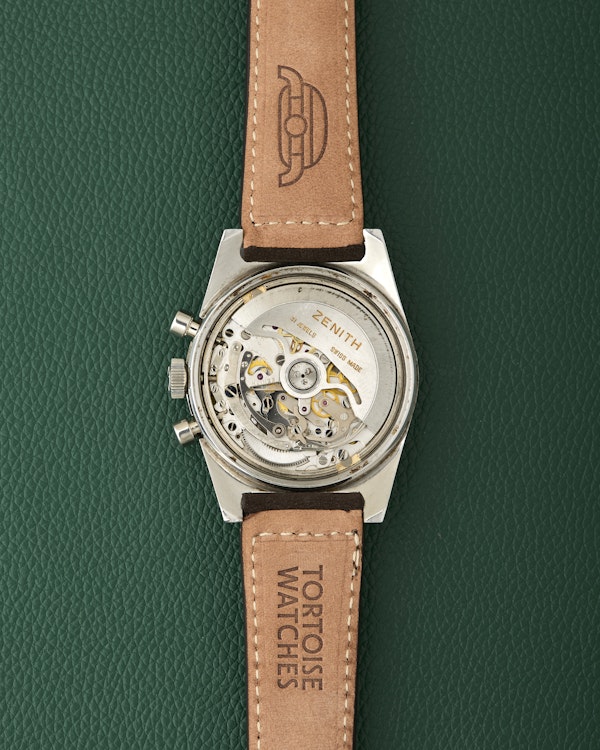 Zenith A384 Vintage Chronograph El Primero Panda Dial - image 9