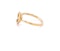 9k gold Heart shape gold diamond ring - image 3