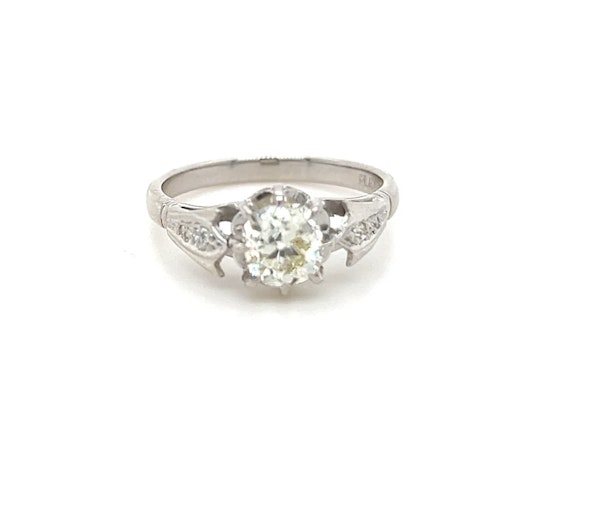 1.04ct. Old Cut Diamond Ring - image 1