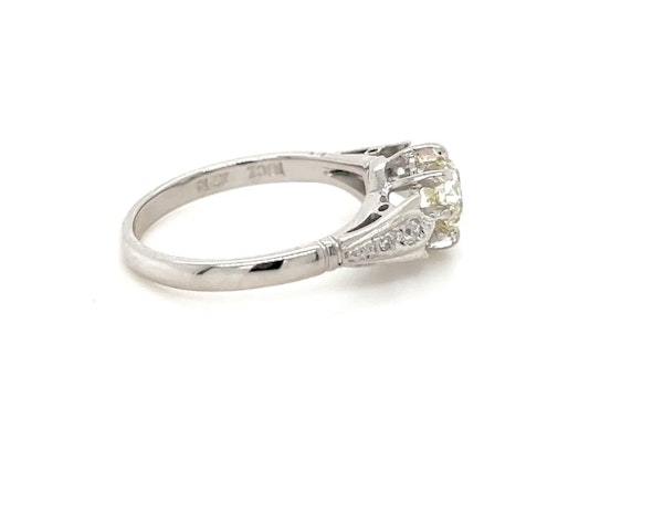 1.04ct. Old Cut Diamond Ring - image 3