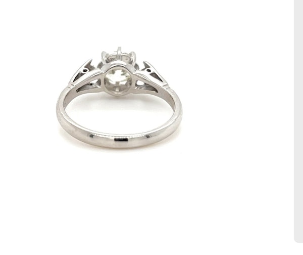 1.04ct. Old Cut Diamond Ring - image 4