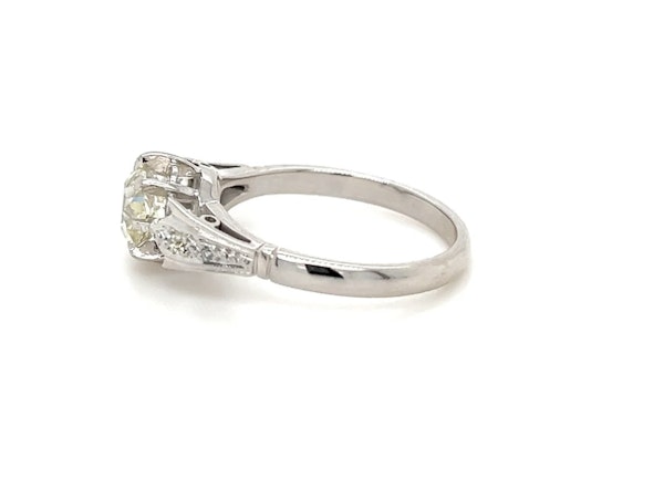 1.04ct. Old Cut Diamond Ring - image 5