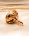 Downstairs at Grays: A very fine 9 carat Yellow Gold (tested) hand-carved pale Citrine, Heraldic Shield Intaglio, English Circa 1860. - image 2